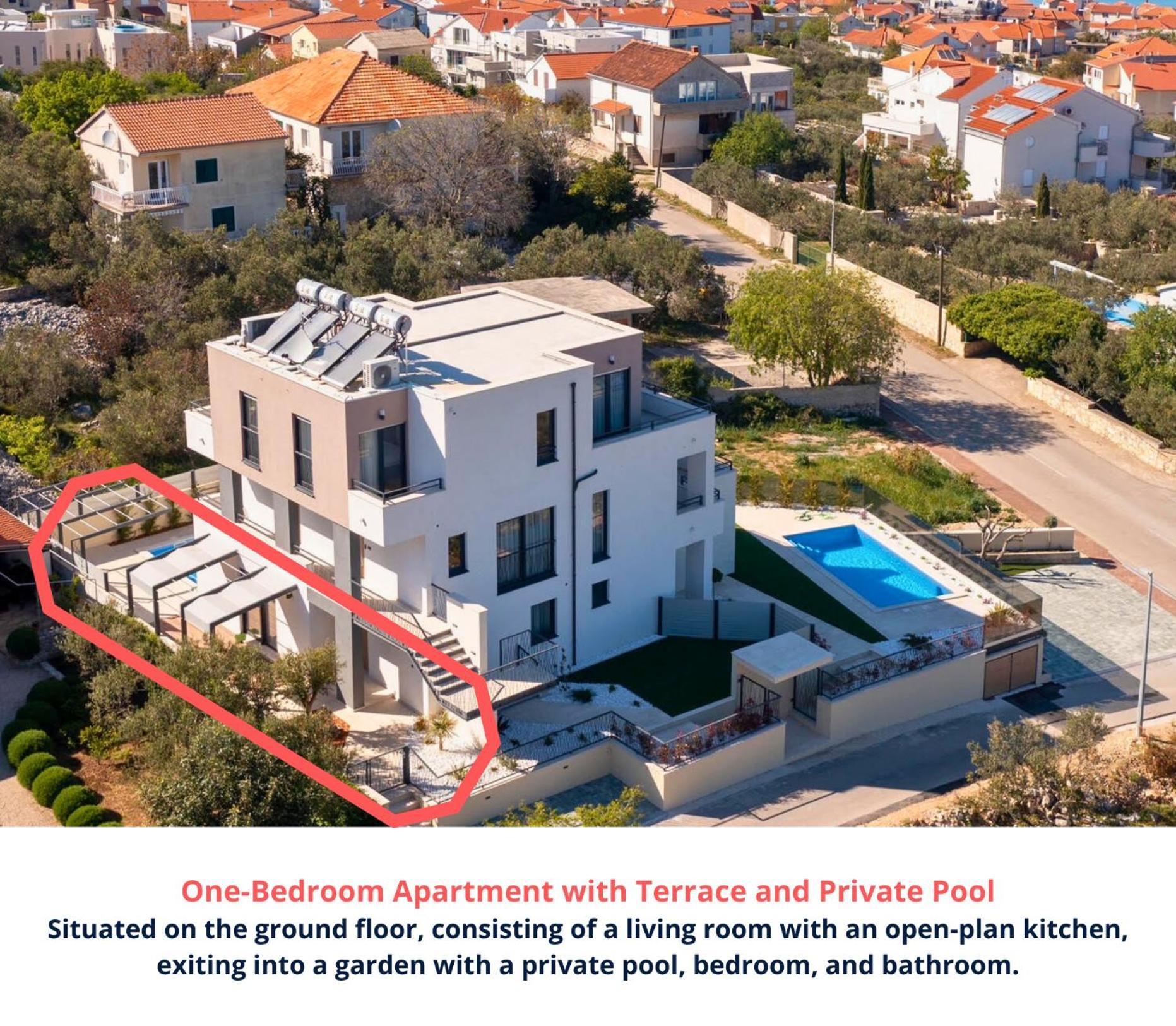 Villa Magna Luxury Apartments Murter Esterno foto